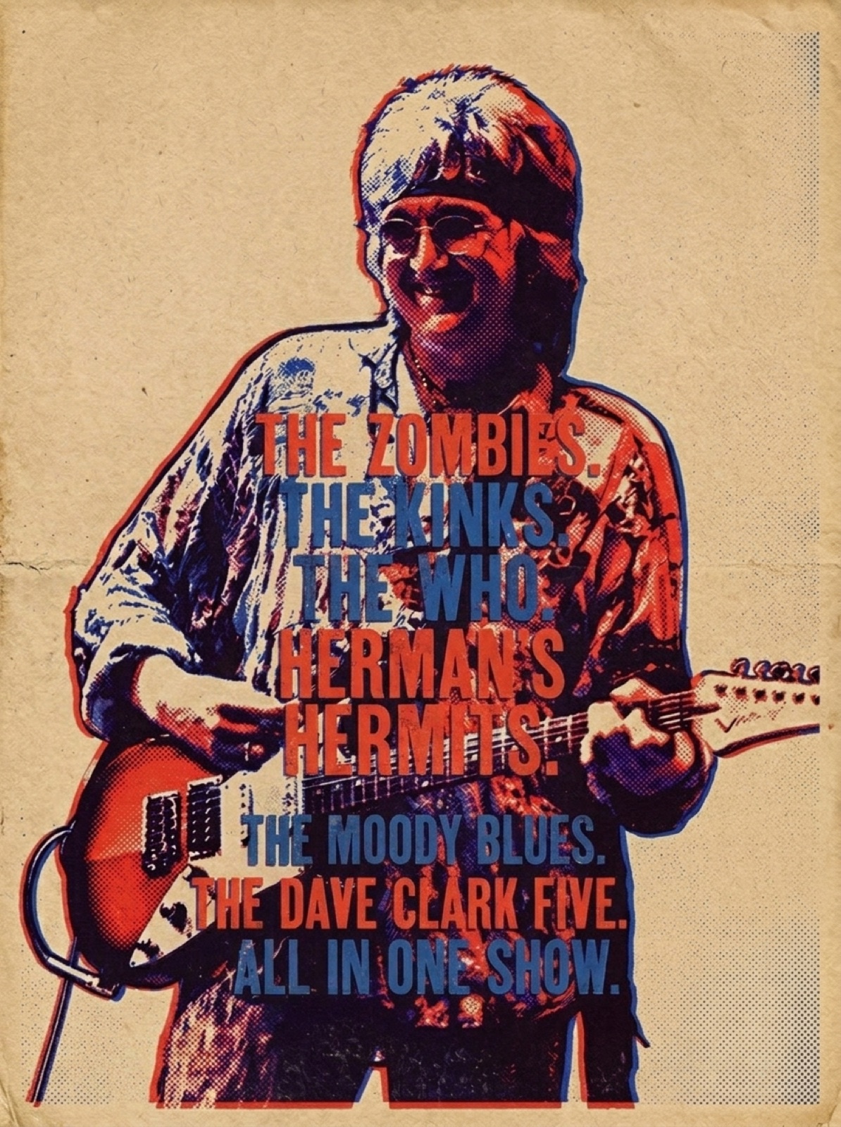 Golden Gate style — Setlist / Name-Drops card