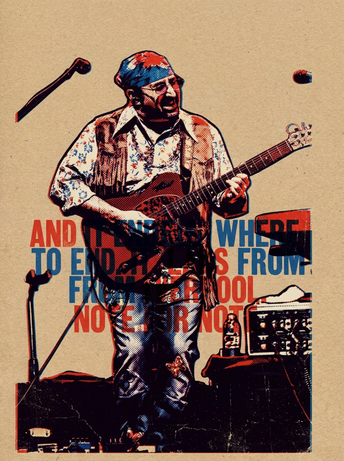 Golden Gate style — Setlist / Name-Drops card