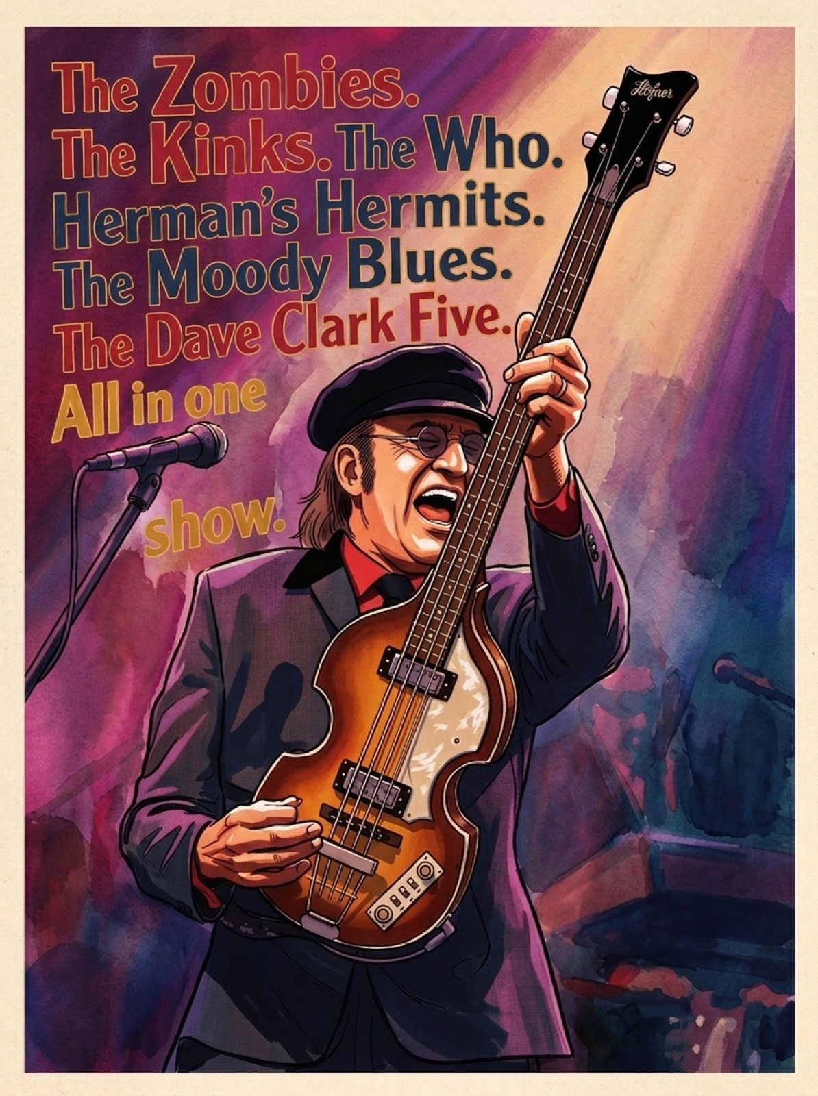 Mid-Century American style — Setlist / Name-Drops card