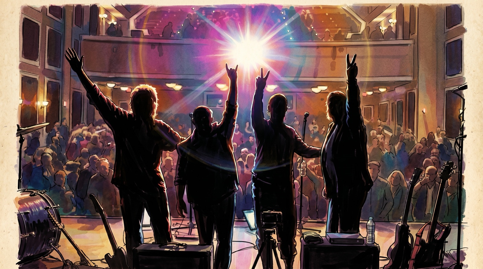 Mid-Century American style band photo 8
