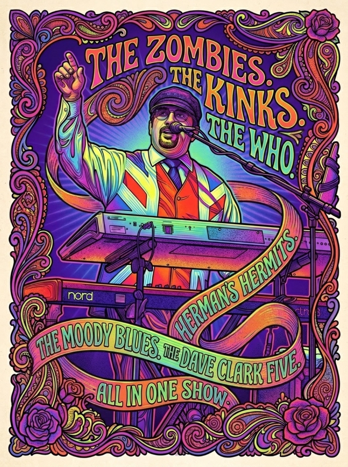 Owsley style — Setlist / Name-Drops card