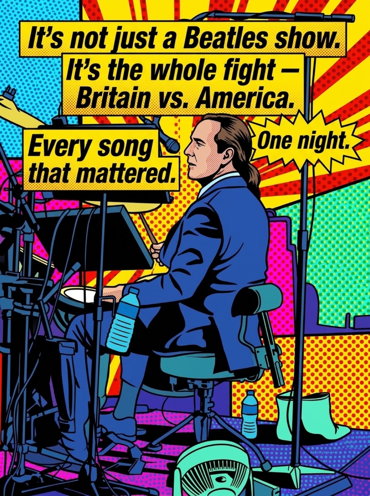 Pop-Art style — Show Concept card