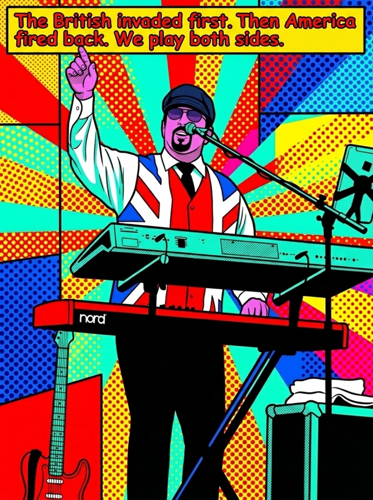 Pop-Art style — Show Concept card