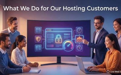 What We Do for Our Hosting Customers
