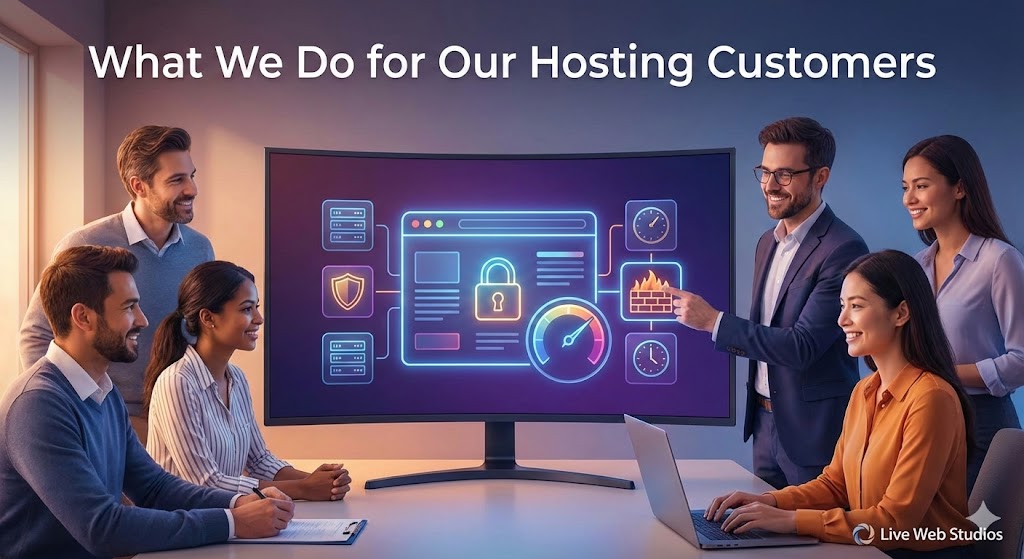What We Do for Our Hosting Customers